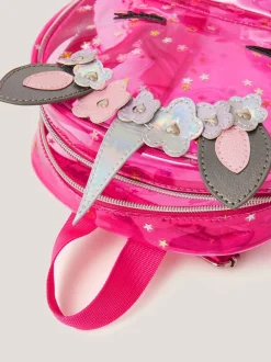 Monsoon Clear Unicorn Backpack
