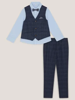 Monsoon Four-Piece Oliver Check Suit