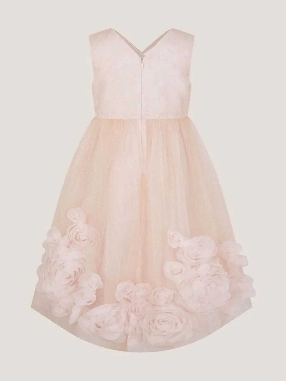 Monsoon Glinda Appliqué Glitter Party Dress