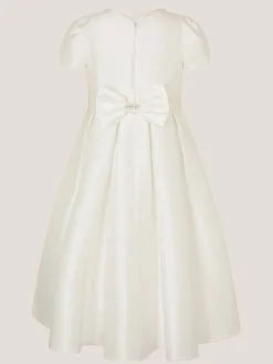 Monsoon Isabella Short Sleeve Pearl Effect Embellished Dress