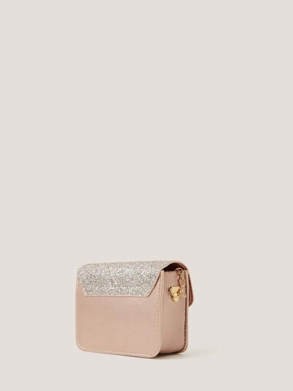 Monsoon Mini Glitter Bag & Bow Hair Clips Set
