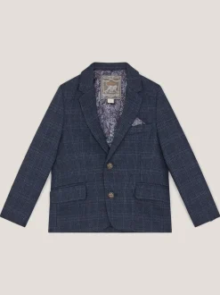 Monsoon Oliver Check Pocket Detail Blazer