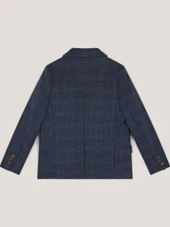 Monsoon Oliver Check Pocket Detail Blazer