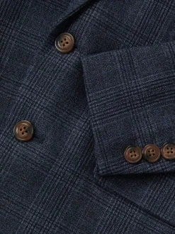 Monsoon Oliver Check Pocket Detail Blazer