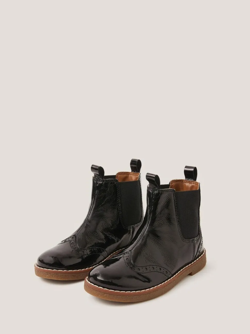 Monsoon Patent Leather Boots