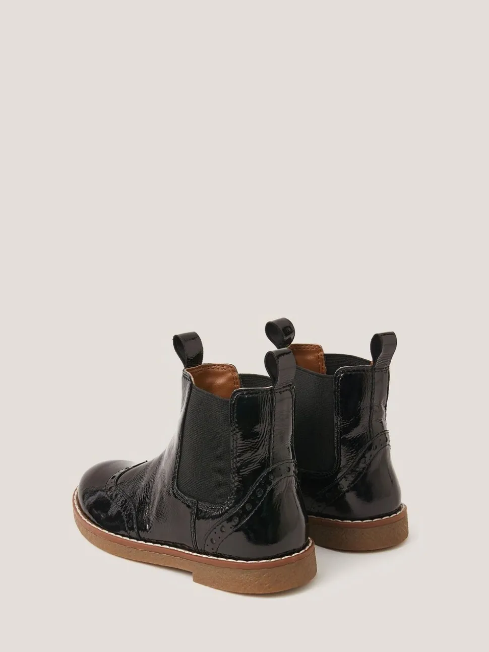 Monsoon Patent Leather Boots