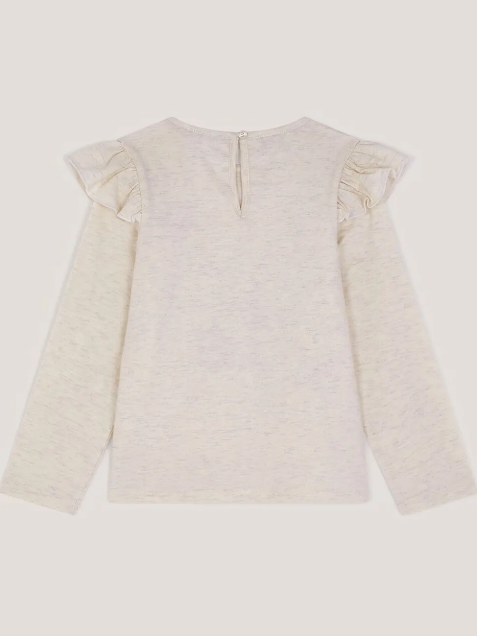 Monsoon Sequin Heart Butterfly Long Sleeve Top