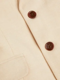 Monsoon Smart Pocket Detail 100% Cotton Blazer
