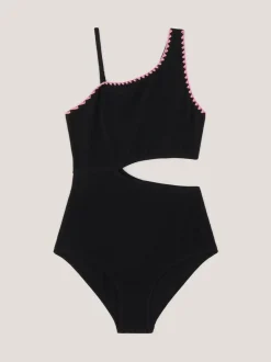 Monsoon Stitch Cut Out Swimsuit