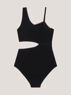 Monsoon Stitch Cut Out Swimsuit