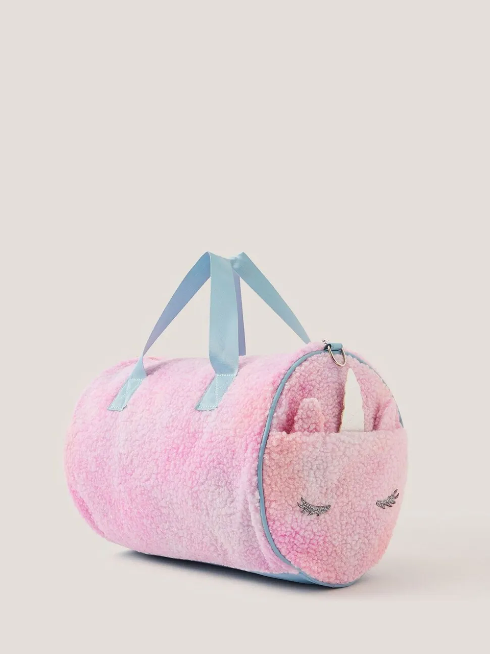 Monsoon Unicorn Borg Sleepover Duffle Bag