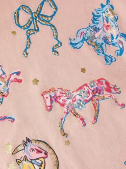 Monsoon Western Horse Print Top
