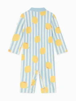 MORI Stripe UPF 50 Swimsuit
