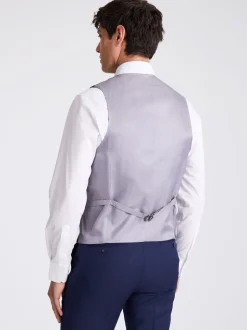 MOSS Getailleerd twill-kostuumvest