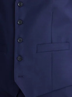 MOSS Getailleerd twill-kostuumvest