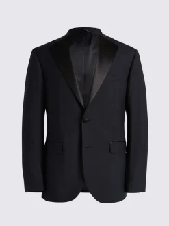 MOSS Regular Fit Notch Lapel Tuxedo Jacket