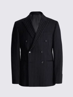 MOSS Slim Double Breasted Suit Jacket