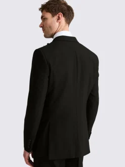 MOSS Tailored Peak Lapel Wool Tuxedo Suit Jacket