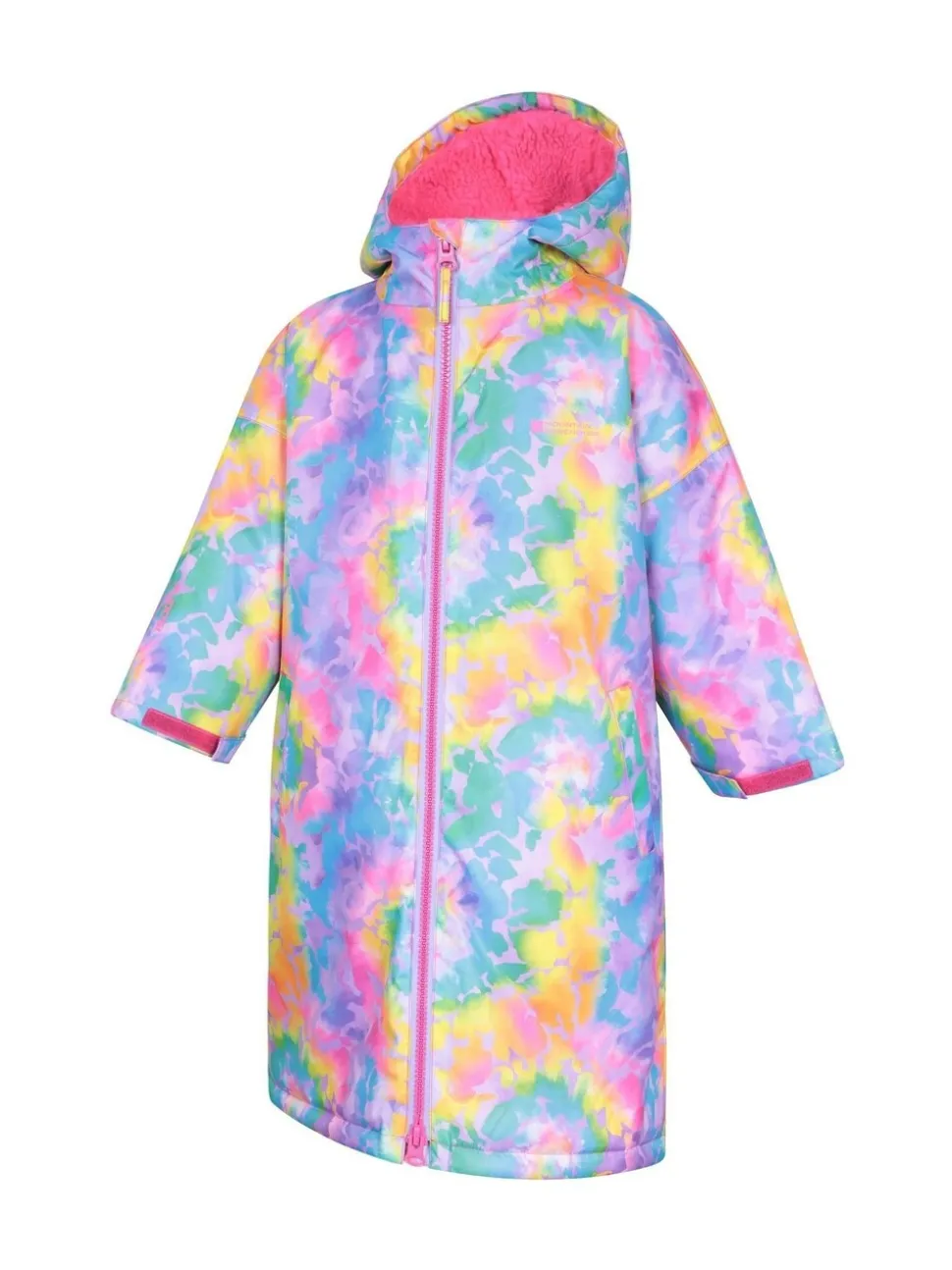 Mountain Warehouse Tidal bedrukte waterdichte omkleedjas voor kinderen