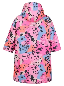 Mountain Warehouse Tidal bedrukte waterdichte omkleedjas voor kinderen