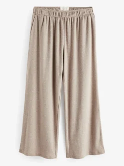 Moutkleurig - Laura Ashley gebreide loungebroek