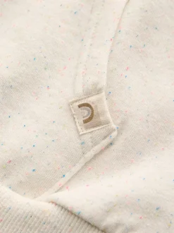 Moutkleurig - Sweatshirt met kwartrits (3mnd -7jr)