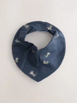 Multi - 4 -delige babyset van muts en slabbetjes (0-18mnd)