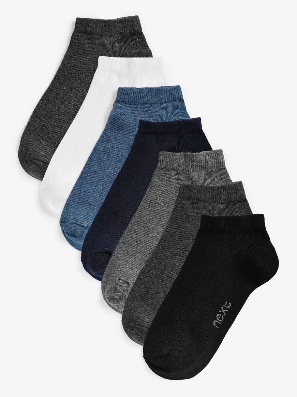 Multi - 7 paar katoenrijke sneakersokken