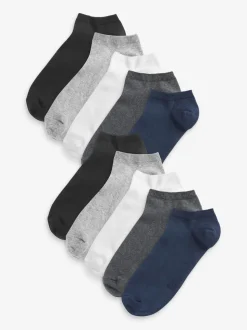 Multi - 10 paar sneakersokken