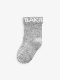 Multi - Baker by Ted Baker babysokken verpakking van 5