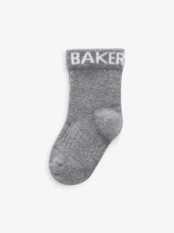 Multi - Baker by Ted Baker babysokken verpakking van 5