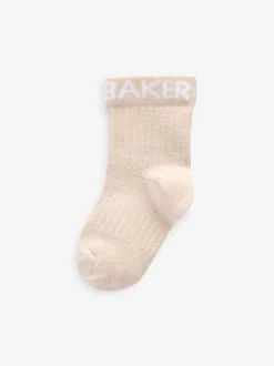 Multi - Baker by Ted Baker babysokken verpakking van 5