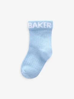 Multi - Baker by Ted Baker babysokken verpakking van 5