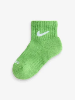 Multi - Nike Kids Little Performance Ankle Socks 6 Pack