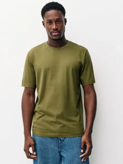 Multi - Normale Pasvorm - Essential katoenen T-shirts verpakking van 6