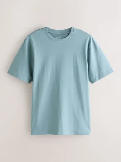 Multi - Normale Pasvorm - Essential katoenen T-shirts verpakking van 6