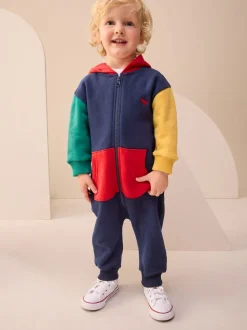 Multi - Onesie met kleurvlakken (3mnd-7jr)