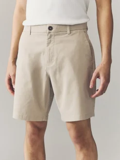 Multi - Ruimvallende pasvorm. - Set van 4 chinoshorts met stretch