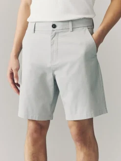 Multi - Ruimvallende pasvorm. - Set van 4 chinoshorts met stretch