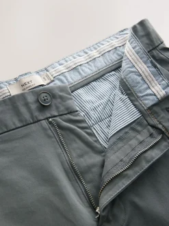 Multi - Ruimvallende pasvorm. - Set van 4 chinoshorts met stretch