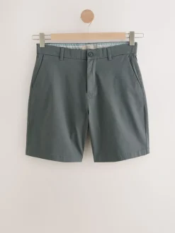 Multi - Ruimvallende pasvorm. - Set van 4 chinoshorts met stretch