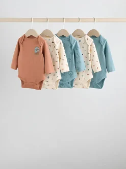 Multi - Set van 5 babyrompertjes