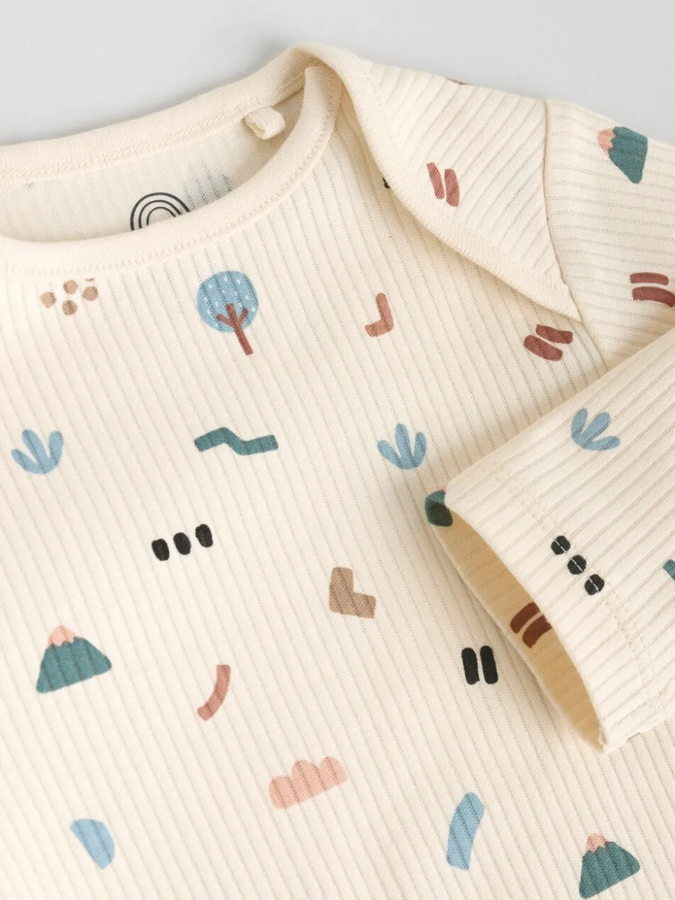 Multi - Set van 5 babyrompertjes