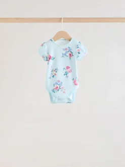 Multi - Set van 5 babyrompertjes met korte mouwen