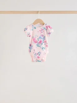 Multi - Set van 5 babyrompertjes met korte mouwen