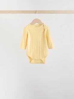 Multi - Set van 5 babyrompertjes met lange mouwen