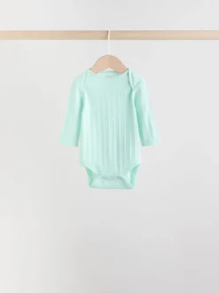 Multi - Set van 5 babyrompertjes met lange mouwen