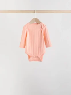 Multi - Set van 5 babyrompertjes met lange mouwen