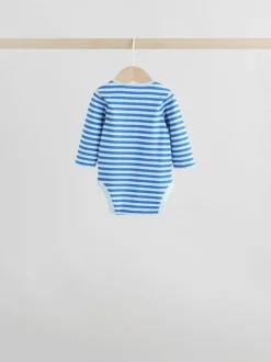 Multi - Set van 5 rompers met lange mouwen