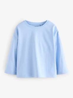 Multi - Set van 7 T-shirts met lange mouwen (3 mnd-7 jr)